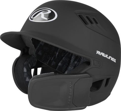 Rawlings Matte R16 w/ Reversible Jaw Guard Batting Helmet
